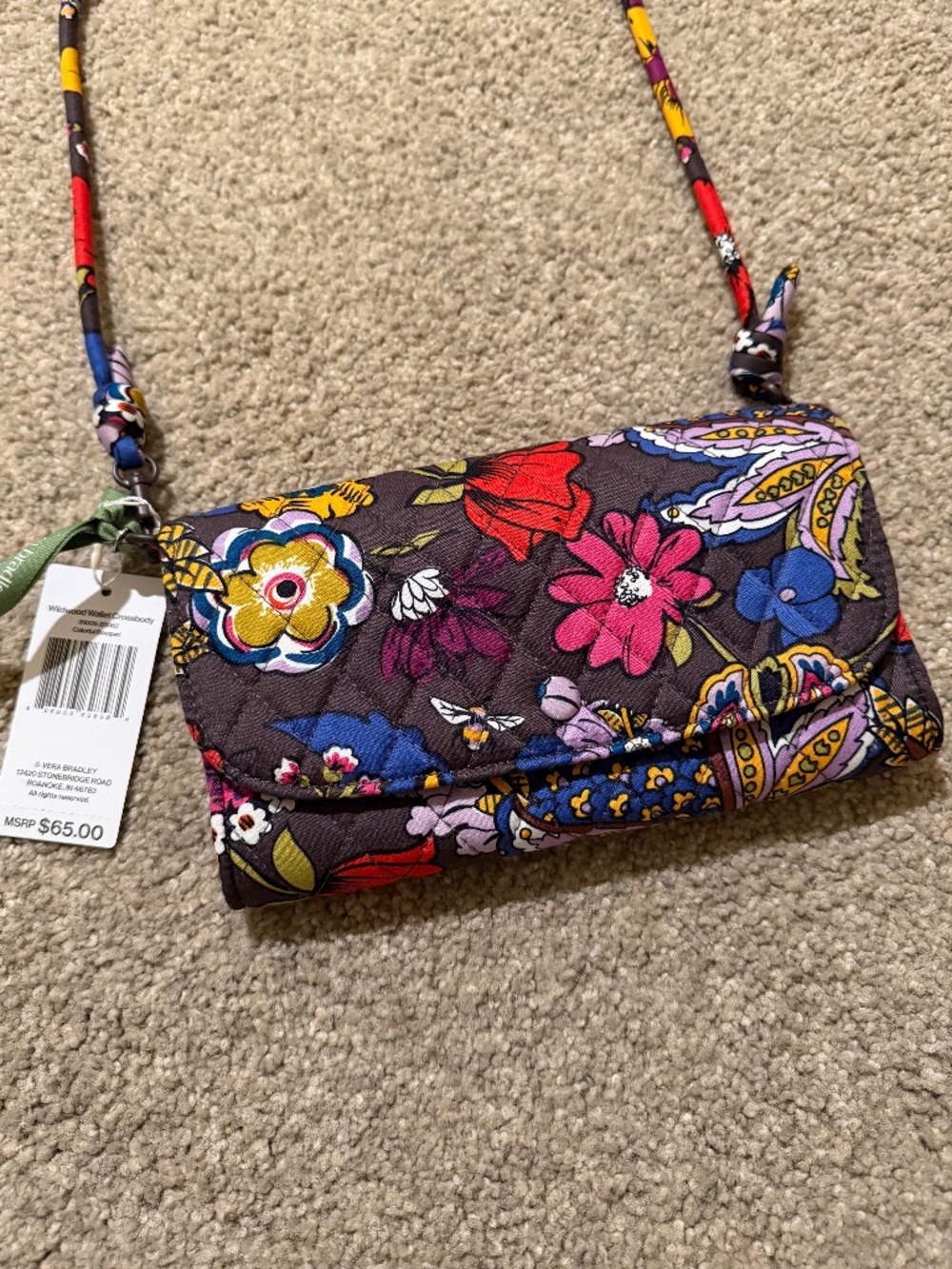Vera Bradley small clutch purse